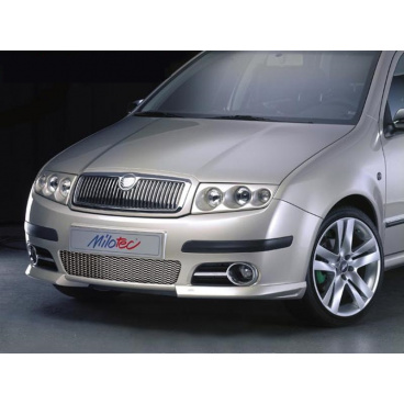 Rámčeky hmlových svetiel - ABS chróm, Škoda Fabia I Facelift 2004+