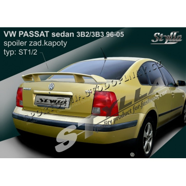 Volkswagen Passat sedan 3B2 1996-05 spoiler zadnej kapoty (EÚ homologácia) Volkswagen Passat sedan 3B2 1996-05 spoiler zadnej kapoty (EÚ homologácia)