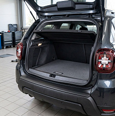 Masívny plastový kryt zadného nárazníka Dacia Duster 2018-24