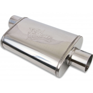 Športové stredný alebo zadný diel výfuku Flowmonster Ovál 76 mm Športové stredný alebo zadný diel výfuku Flowmonster Ovál 76 mm