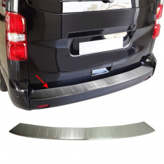 Nerez brúsený kryt zadného nárazníka Omtec pre určité modely áut (len dodávky najdlhšie L3)