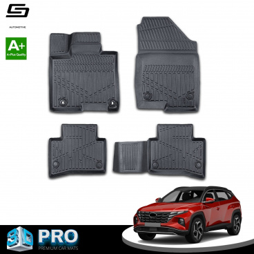 Gumový set 4D najkvalitnejších presných autokobercov Hyundai Tucson 2021+