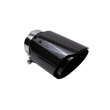 Koncovka tlmiča 101mm vstup 76mm Carbon Gloss