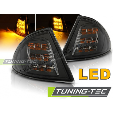 BMW E46 05.1998-08.2001 smerovky black LED (KPBM50) 