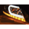 Mercedes W204 C-Klasa 2011-14 přední čirá světla chrome Tube Light