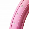 Poťah volanta ružový Diamant 37-39 cm