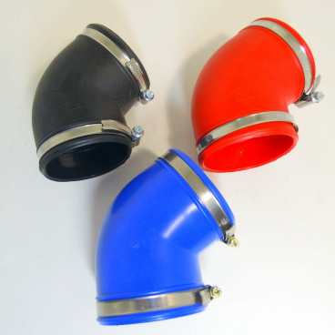 Univerzálne silikónové kolená 120 stupňov 70 a 77 mm Univerzálne silikónové kolená 120 stupňov 70 a 77 mm