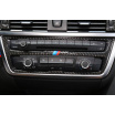 Karbonová fólia ovládania rádia a klimatizácie BMW F30 F34
