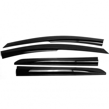 Veterné clony - ofuky na okná predné + zadné Dacia Duster 2018-24 Veterné clony - ofuky na okná predné + zadné Dacia Duster 2018-24