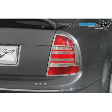 Škoda Superb rámček zadných svetiel - chrom Superb Škoda Superb rámček zadných svetiel - chrom Superb