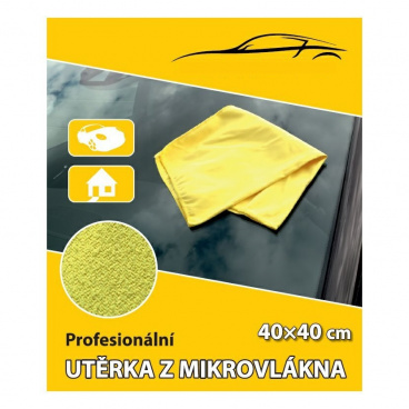 Utierka z mikrovlákna 40 x 40 cm len pre exterier Utierka z mikrovlákna 40 x 40 cm len pre exterier