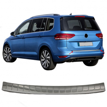 Nerez kryt hrany zadního nárazníku VW Touran 2015+ leštěný Nerez kryt hrany zadního nárazníku VW Touran 2015+ leštěný