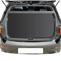 Nerez brúsený kryt hrany zadného nárazníka VW Golf 8 HTB 2019+