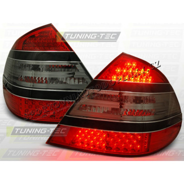 MERCEDES W 211 E-KLASA 2002-09 ZADNÍ LED LAMPY RED SMOKE MERCEDES W 211 E-KLASA 2002-09 ZADNÍ LED LAMPY RED SMOKE