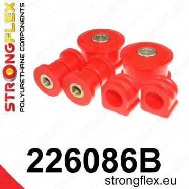 Audi S3 1999-03 Strongflex zostava silentblokov len pre prednú nápravu 6 ks