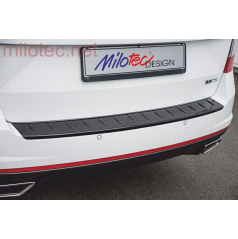 Prah piatych dverí s výstupky, čierny lesklý "klavírlak", Octavia III. Scout / Facelift scout, 2013/2017