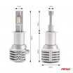 LED autožiarovky séria X1 H3 6500K Canbus AMIO-02964