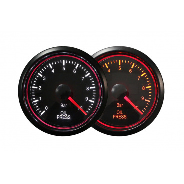 Hodiny Auto Gauge T270 52mm - Tlak oleja Analógový