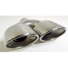 Športová nerez koncovka výfuku dual dvojplášťová 77157