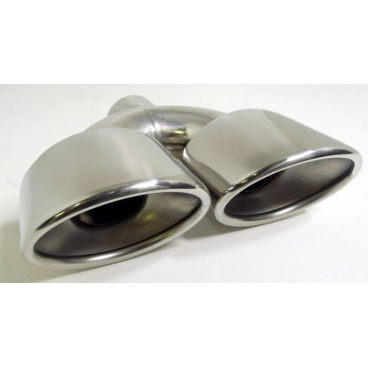 Športová nerez koncovka výfuku dual dvojplášťová 77157 Športová nerez koncovka výfuku dual dvojplášťová 77157