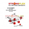 Alfa Romeo 147 Strongflex kompletná zostava silentblokov 24 ks