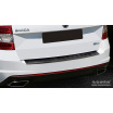 Nerez kryt- čierna ochrana prahu zadného nárazníku Škoda Octavia III RS kombi 2013-19
