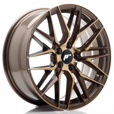 JR Wheels JR28 18x7,5 ET40 5x112 Platinová Bronzová JR Wheels JR28 18x7,5 ET40 5x112 Platinová Bronzová