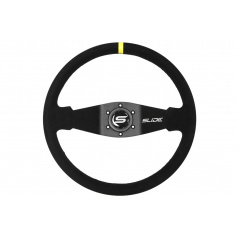 Volant SLIDE 350mm offset:90mm Semiš Žltý Pruh