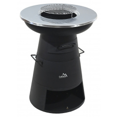 Gril na dřevěné uhlí PLANCHA MOON 58,5 x 83cm