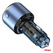 FM vysielač do auta 1×USB-A 1×USB-C 12V 24V