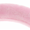 Poťah volanta chlpy ružový 37-39 cm