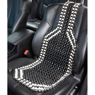 Poťah sedadla 130x38 cm guličkový (pravé drevo) čierny / svetlo žltý Poťah sedadla 130x38 cm guličkový (pravé drevo) čierny / svetlo žltý