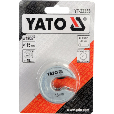 Řezač trubek 15 mm PVC, Al, Cu Řezač trubek 15 mm PVC, Al, Cu