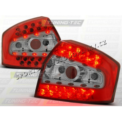 AUDI A4 (B6) SEDAN 2000-04 zadné LED lampy RED WHITE (LDAU33)