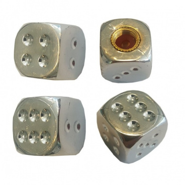 Čiapočky na ventilok-chrómové-kocky Čiapočky na ventilok-chrómové-kocky