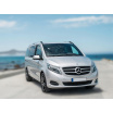 Nerez ochranné lišty prahu dverí 2ks Mercedes V W447 2014-19