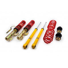 Športový nastaviteľný podvozok MTS Audi A3 8L, TT 1,8T 98-06, Škoda Octavia I vr. RS, Seat Leon I, Toledo II, Bora, Golf IV, New Beetle I 96+ 25-50 / 25-50 mm