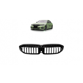 Mriežka BMW 3 G20 G21 jednotlivé lamely Lesklá čierna