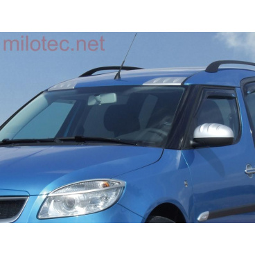 Air paket Milotec, ABS-strieborný matný, Škoda Roomster Air paket Milotec, ABS-strieborný matný, Škoda Roomster
