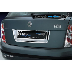 Škoda Fabia I rámček RZ zadné chróm prevedenie