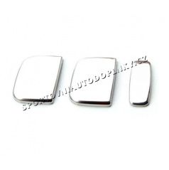 Citroen Berlingo Aj 96-08 4D nerez chróm kryty kľučiek Omsa Line 