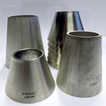 Tenkostenné nerez redukcie pre zmenu priemeru výfukového potrubia Tenkostenné nerez redukcie pre zmenu priemeru výfukového potrubia