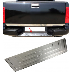 Nerez chróm ochranný panel zadného nárazníka Omtec VW Amarok 2010+