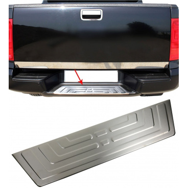 Nerez chróm ochranný panel zadného nárazníka Omtec VW Amarok 2010+ Nerez chróm ochranný panel zadného nárazníka Omtec VW Amarok 2010+