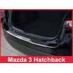 Nerez kryt- zostava-ochrana prahu zadného nárazníka + ochranné lišty prahu dverí Mazda 3 HTB. 2012-16
