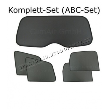 Slnečné clony sada Škoda Octavia III. Combi, roky 2013 - zadné dvere, zadné okná, piate dvere Slnečné clony sada Škoda Octavia III. Combi, roky 2013 - zadné dvere, zadné okná, piate dvere