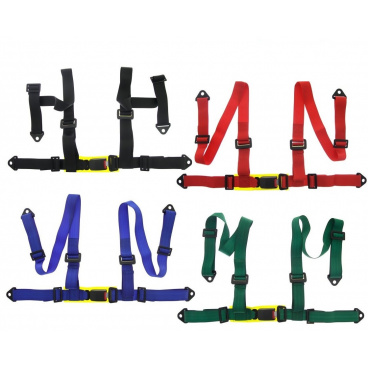 4-bodové 50 mm bezpečnostné pásy E homologizácia 4-bodové 50 mm bezpečnostné pásy E homologizácia