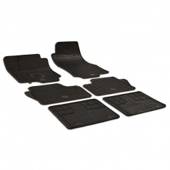 Gumové koberce-gumové autokoberce, Opel ZAFIRA 2005-> - 6 dielov