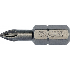 Bit křížový 1/4" PZ1 x 25 mm box NON-SLIP 10 ks