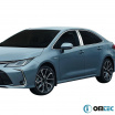 Nerez leštené obloženie okenných stĺpikov Toyota Corolla 2018-20 sedan